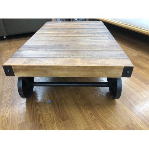 東谷 (アズマヤ) トロリーテーブル ブラウン