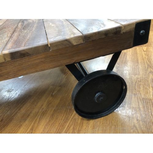 東谷 (アズマヤ) トロリーテーブル ブラウン
