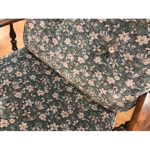 karimoku (カリモク) アームチェアー ブラウン×グリーン コロニアル/WC60シリーズ