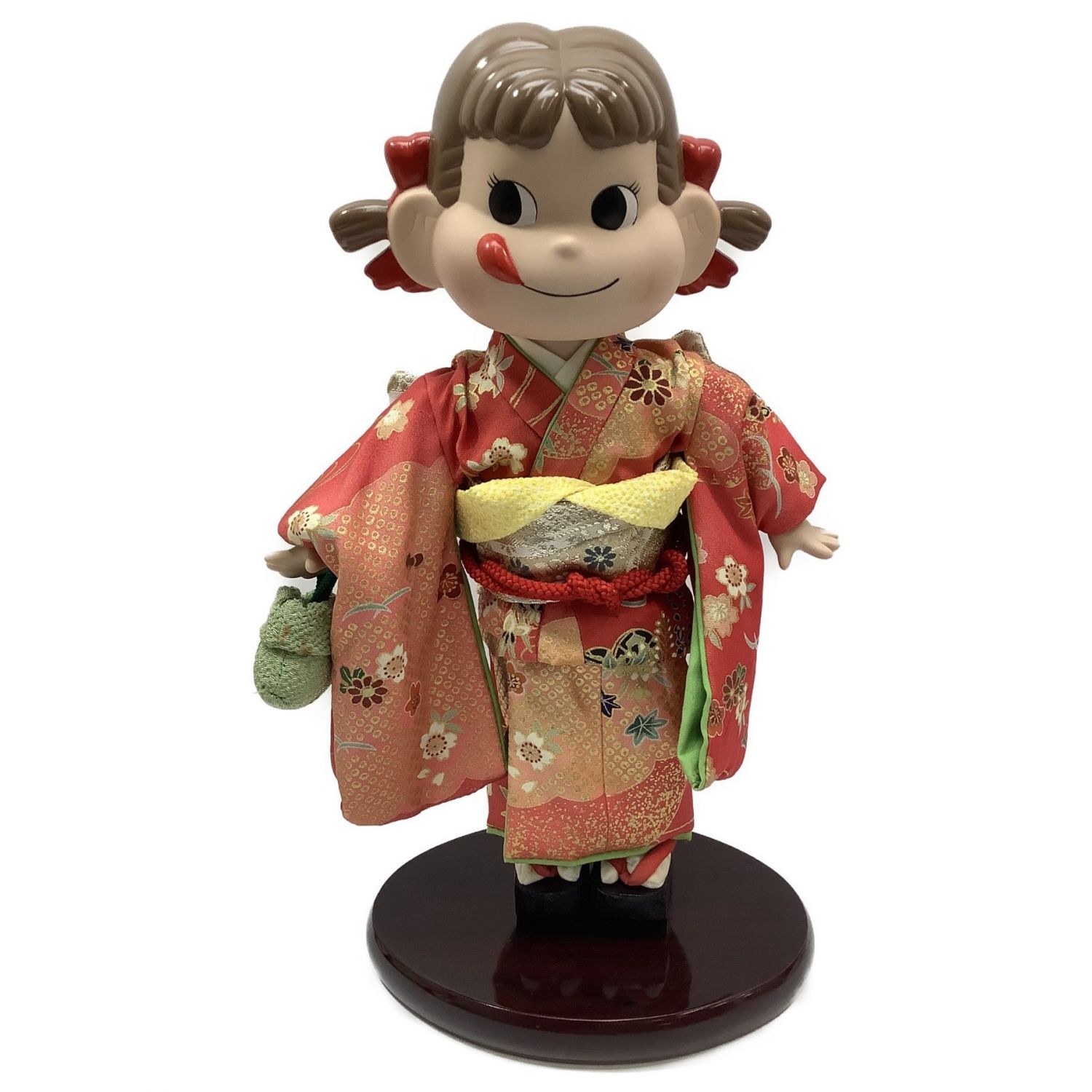 ペコちゃん誕生50周年記念　茜（あかね）の晴れ着ペコちゃん人形