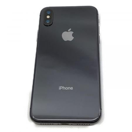 Apple (アップル) iPhoneX MQAX2J/A iOS バッテリー:Bランク 356742083903325