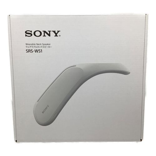 SONY (ソニー) ウェアラブルネックスピーカー SRS-WS1｜トレファクONLINE