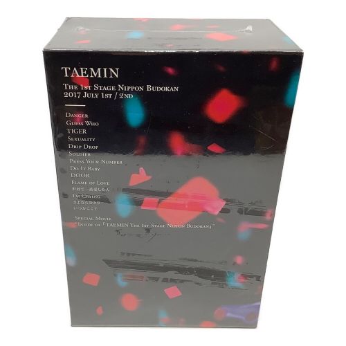 TAEMIN 1st LIVE 日本武道館 初回限定盤 未開封品 〇｜トレファクONLINE