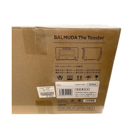 BALMUDA (バルミューダデザイン) トースター K05A-WH 程度S(未使用品) 未使用品