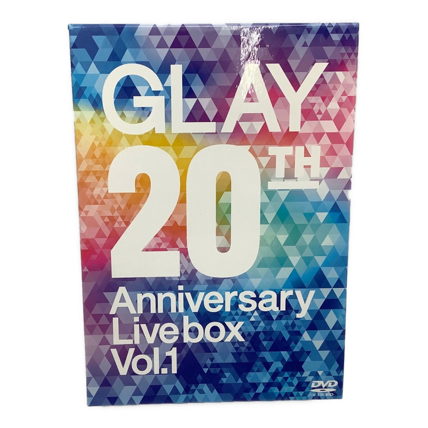 GLAY　20th　Anniversary　LIVE　BOX　VOL．1 DVD