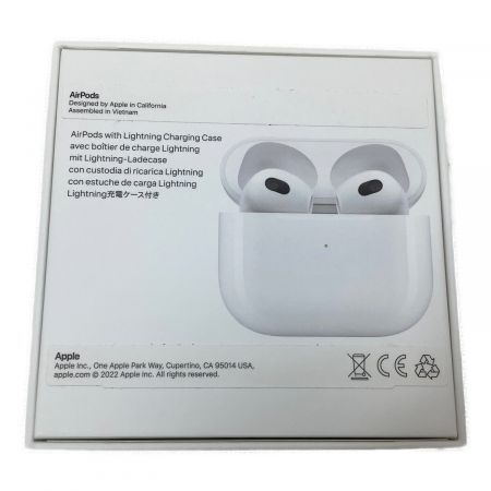Apple (アップル) AirPods 第3世代 NPNY3J/A Q67JFVK4KP