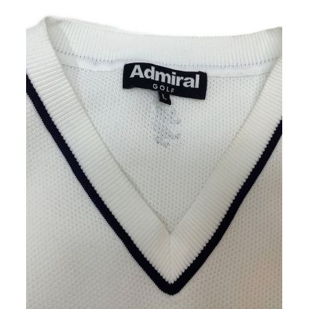 Admiral (アドミラル) ゴルフウェア(トップス) メンズ SIZE L ホワイト