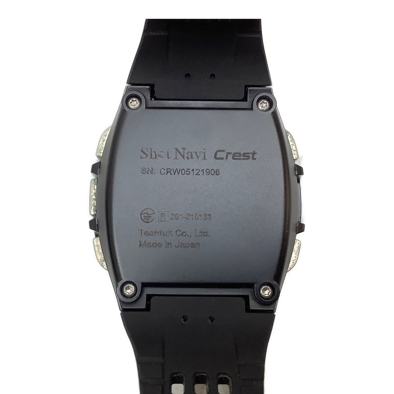 CREST/Golf GPS Watch/Shot Navi/BLK/201-210133-