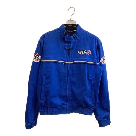 eIF ライダースジャケット メンズ SIZE M ブルー 300周年 レッドバロン