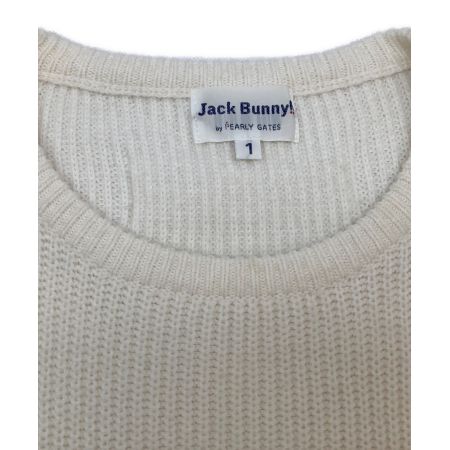 JACK BUNNY (ジャックバニー) ゴルフウェア(トップス) レディース SIZE 1 ホワイト