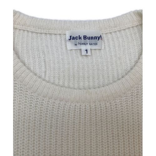 JACK BUNNY (ジャックバニー) ゴルフウェア(トップス) レディース SIZE 1 ホワイト