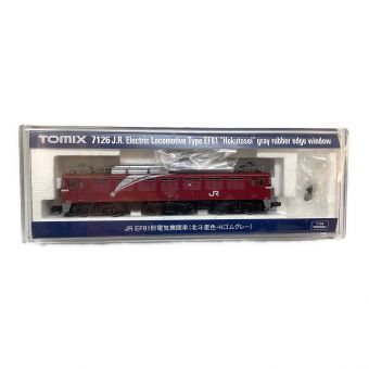 TOMIX (トミックス) 単品車両 JR EF81形電気機関車(北斗星色・Hゴムグレー)　動作確認済み