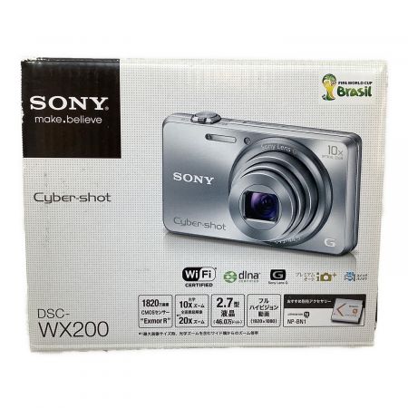 SONY (ソニー) デジタルスチルカメラ ピンク DSC-WX200 1890万画素(総画素) 専用電池 ISO100～12800 1～1/1600 秒 0086288