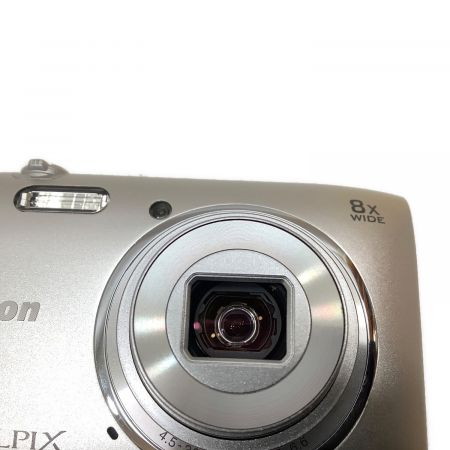 Nikon (ニコン) コンパクトデジタルカメラ 25mm～200mm F3.7～F6.6 COOLPIX S3600 2048万画素(総画素) 専用電池 ISO80～1600 拡張：ISO3200 1～1/1500 秒 -