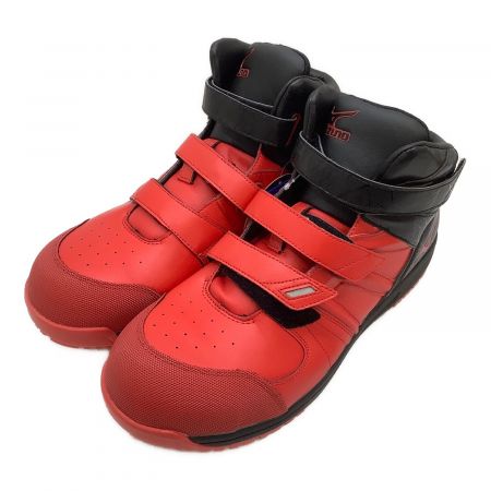MIZUNO (ミズノ) 安全靴 メンズ SIZE 29cm レッド×ブラック F1GA190262