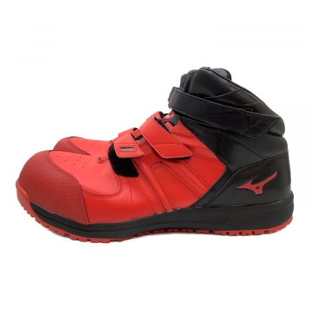 MIZUNO (ミズノ) 安全靴 メンズ SIZE 29cm レッド×ブラック F1GA190262