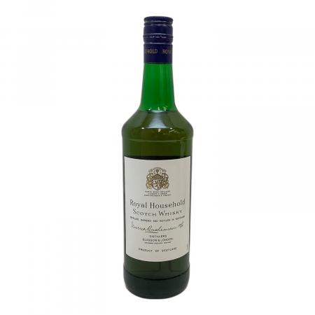 希少美品　未開栓　ロイヤルハウスホールド　スコッチウイスキー750ml F625 ロイヤルハウスホールド スコッチウィスキー 750ml 未開封｜トレファク