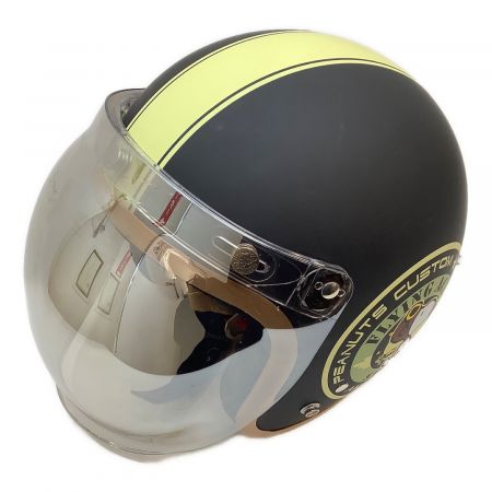 AXS ジェットヘルメット スヌーピー キズ有 PSCマーク(バイク用ヘルメット)有