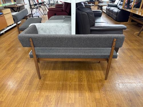 UNICO (ウニコ) ダイニング3点セット ブラウン×グレー 182 コーナータイプ SUK