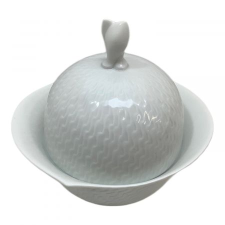 ★お値下げします！マイセン　波の戯れ　シュガーポット　カケ有り　金継ぎの練習に♪ Meissen (マイセン) シュガーポット 波の戯れホワイト｜トレファクONLINE