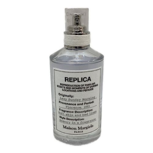 Maison Margiela (メゾンマルジェラ) オードトワレ レイジーサンデーモーニング レプリカ 100ml 残量80%-99%