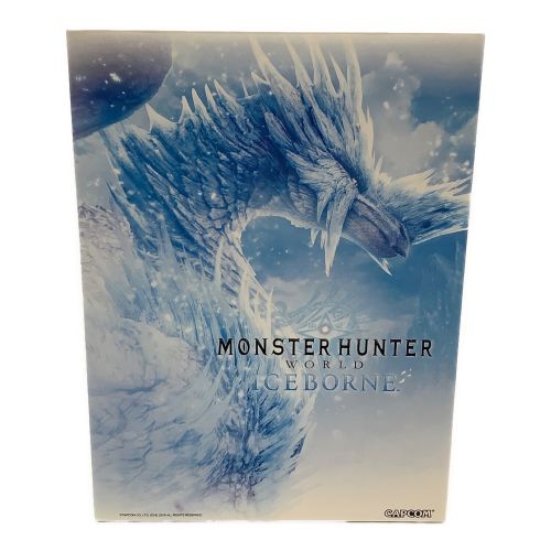 モンスターハンターワールド アイスボーン コレクターズパッケージ　フィギュア・本・ポストカード・メタルプレート・CD（サウンドトラック）セット
