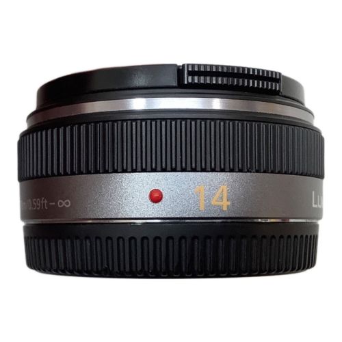 Panasonic (パナソニック) レンズ Lumix G 14mm f2.5 Pancake Lens H-H014 -