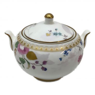 ★お値下げします！マイセン　波の戯れ　シュガーポット　カケ有り　金継ぎの練習に♪ ☆お値下げします！マイセン 波の戯れ シュガーポット カケ有り