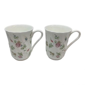 Wedgwood (ウェッジウッド) マグカップ ローズヒップ 2Pセット