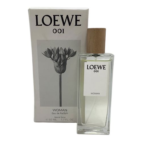 LOEWE (ロエベ) オードパルファム 箱付 001 ウーマン 50ml 残量80%-99%