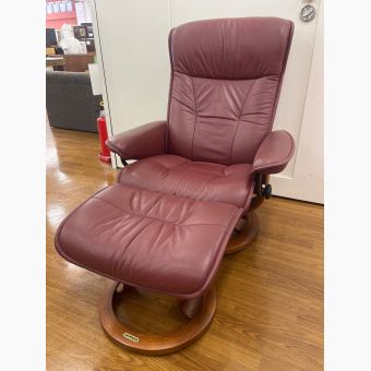 Ekornes (エコーネス) ストレスレスチェア ブラウン オットマン付