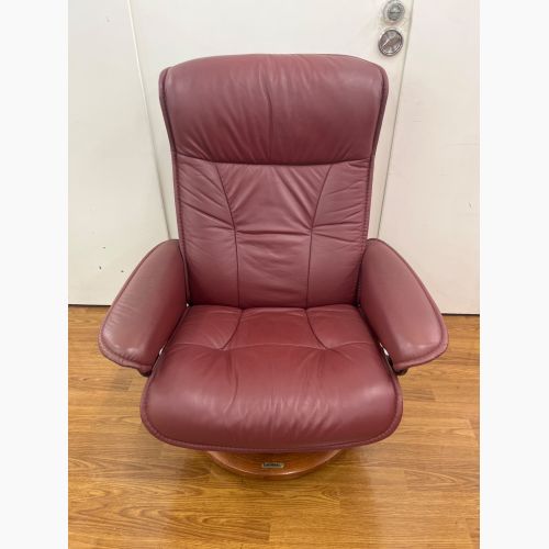 Ekornes (エコーネス) ストレスレスチェア ブラウン オットマン付