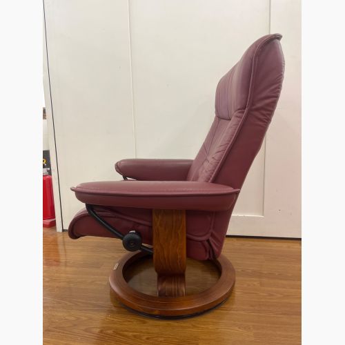 Ekornes (エコーネス) ストレスレスチェア ブラウン オットマン付