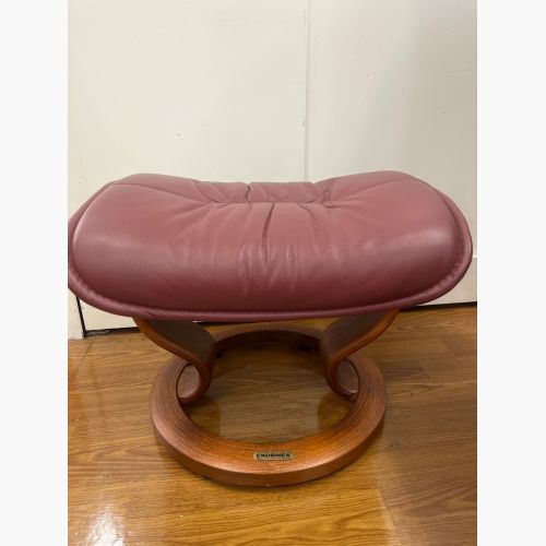 Ekornes (エコーネス) ストレスレスチェア ブラウン オットマン付