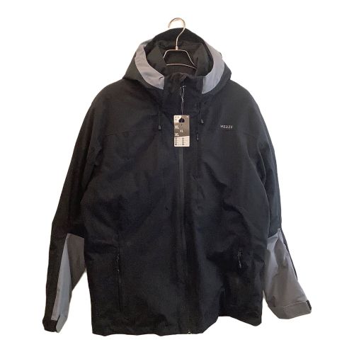 decathlon (デカトロン) スキーウェア(ジャケット) メンズ SIZE XL ブラック WEDZE PISTE 500 2686234