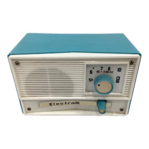 Electora レトロ真空管ラジオ ※インテリアとして（保証無し）ブルー×スカイブルー