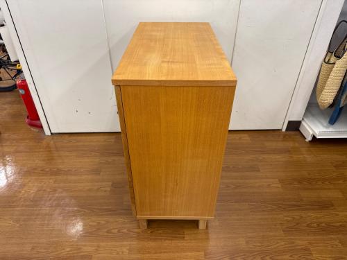 無印良品 (ムジルシリョウヒン) キャビネット ナチュラル 2枚扉