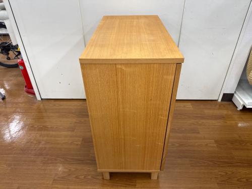 無印良品 (ムジルシリョウヒン) キャビネット ナチュラル 2枚扉