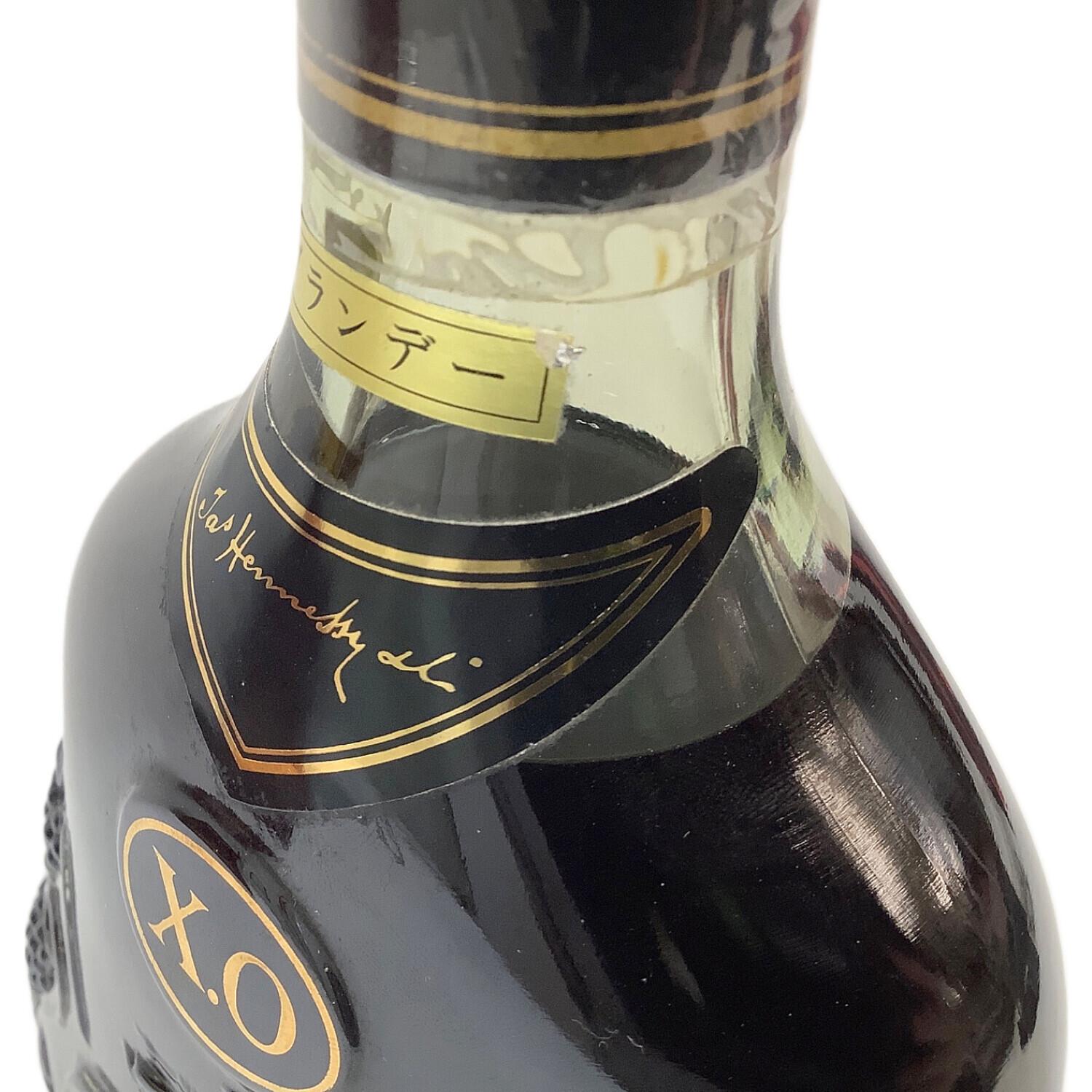 ヘネシーコニャック100cl コニャック ブランデー ヘネシー グリーンボトル X.O 1724-1800 金