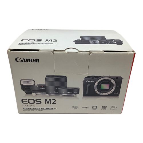 CANON (キャノン) ミラーレス一眼カメラ EOS M2 1800万画素 151152100022