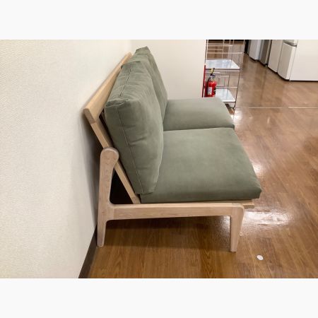 ★ジャーナルスタンダードファニチャー★竹フレームソファー★2〜3人掛け★手作り風 ☆ジャーナルスタンダードファニチャー☆竹フレームソファー☆2