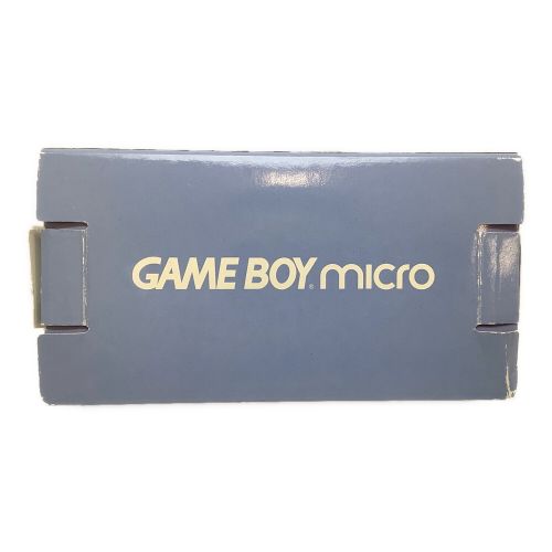 Nintendo (ニンテンドー) GAMEBOY micro MJF10097873 動作確認済み -