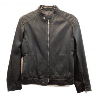 quattrocchi (クアトロッキ) シープスキン ライダースジャケット 23-18-0827-330 メンズ SIZE 44 ブラック