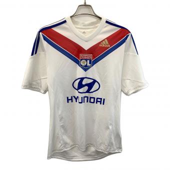 adidas (アディダス) ゲームシャツ メンズ SIZE O ホワイト 13-14シーズン オリンピックリヨン