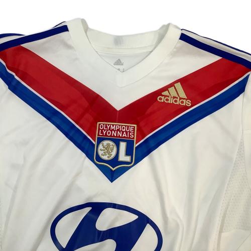 adidas (アディダス) ゲームシャツ メンズ SIZE O ホワイト 13-14シーズン オリンピックリヨン