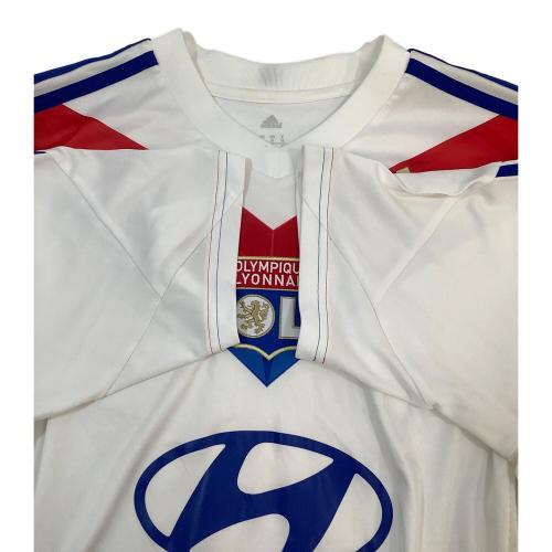 adidas (アディダス) ゲームシャツ メンズ SIZE O ホワイト 13-14シーズン オリンピックリヨン