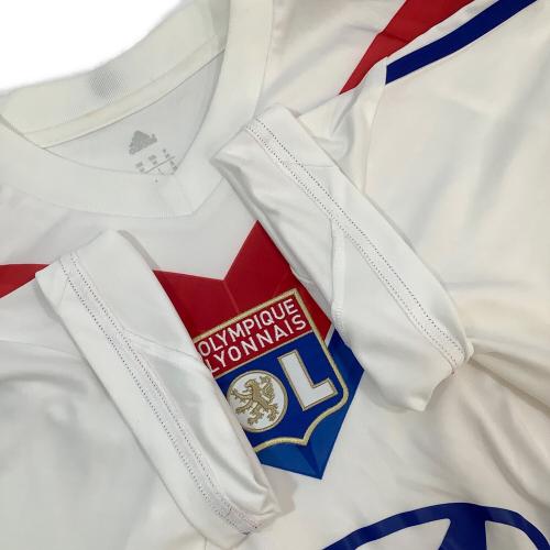 adidas (アディダス) ゲームシャツ メンズ SIZE O ホワイト 13-14シーズン オリンピックリヨン