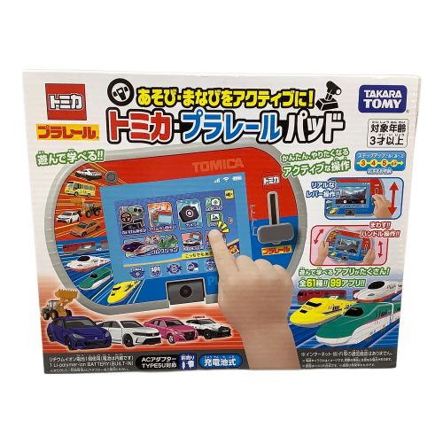 TAKARA TOMY (タカラトミー) プラレール あそび・まなびをアクティブに！トミカ・プラレールパッド