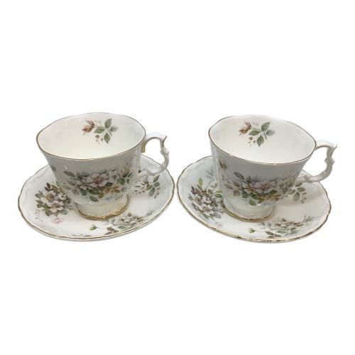 ROYAL ALBERT (ロイヤルアルバート) カップ&ソーサー HARWORTH 2Pセット