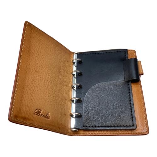 Brelio (ブレイリオ) ミニ5サイズ システム手帳 キャメル